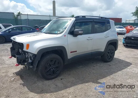2018 Jeep Renegade Trailhawk 4X4 from USA, damaged, VIN ZACCJBCB8JPH29054
